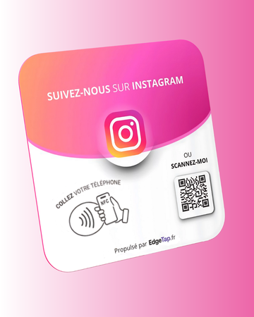 Plaque Instagram