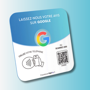 Plaque Avis Google